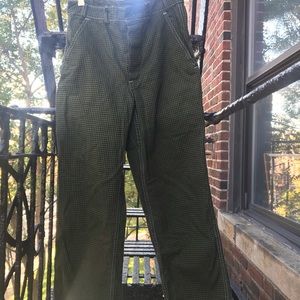 Vintage checkered pants